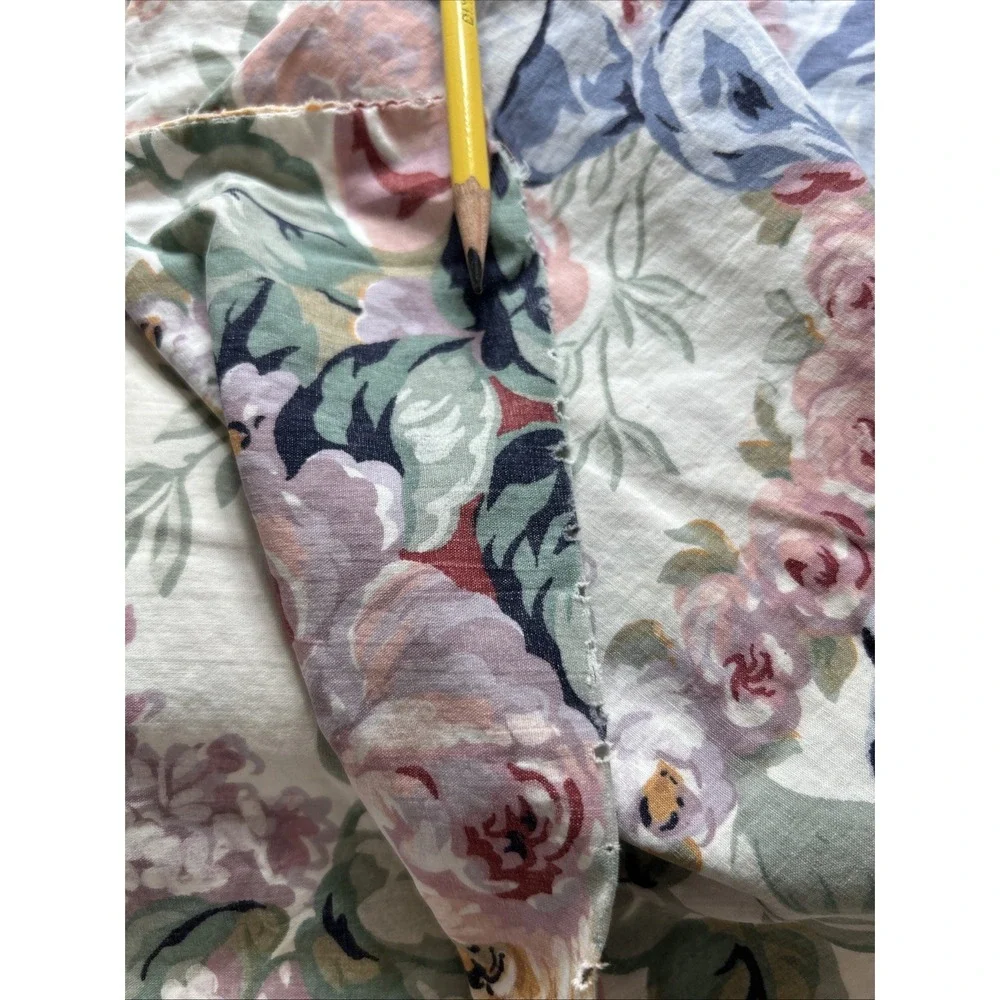 Vintage RALPH LAUREN ALLISON FLORAL 6PC KING SHEET‎ SET flat/fitted / shams
